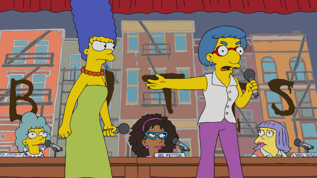 Click to watch 'Clan of the Cave Mom' (popup) The Simpsons
